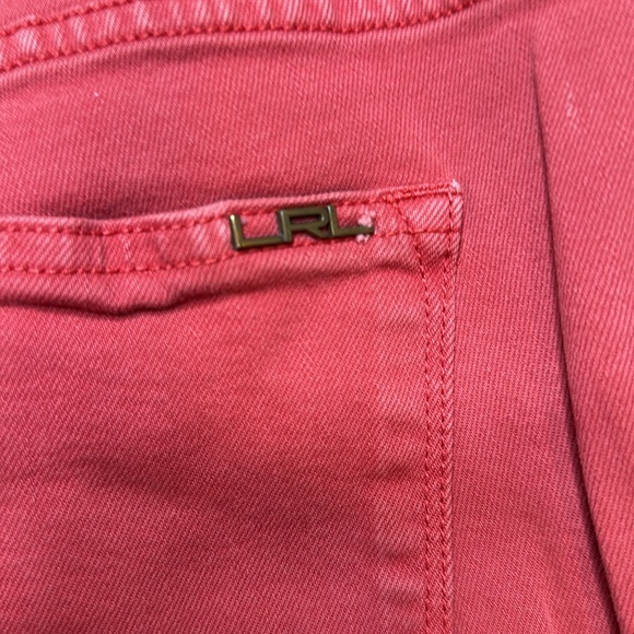Lauren Jeans Co. by Ralph Lauren Women's Red  Size 12 - Picture 10 of 14